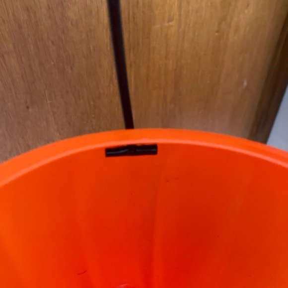 Vintage blow mold pumpkin bucket - Picture 4 of 9